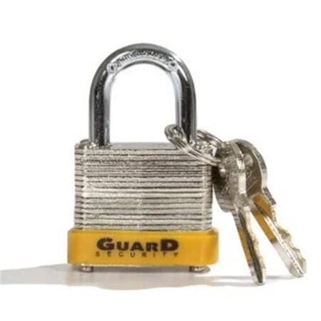 Guard Security Guard Security 102260 730 Laminated Steel Padlock with 1.25 in. Standard Shackle 102260